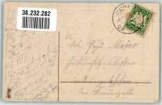 Veilchen mit Maiglöckchen M.S.i.B. 13905 Maiglöckchen 1909 Prägedruck