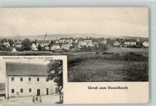 92421 W8460 Haselbach , Oberpf - Gasthaus-Metzgerei Sächerl