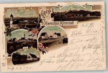 89281 W7919 Altenstadt , Iller 1899 Lithographie Schlossbrücke Schlossbrauerei Verlag Ottmar Zieher-München