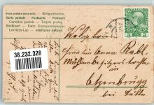 Glückwünsche Fächer mit roten Blumen Fächer Prägedruck