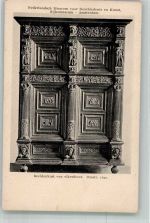 Amsterdam Skulpturenschrank aus Eichenholz aus dem Jahre 1640 im Rijksmuseum Holzverarbeitung
