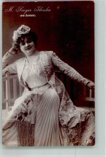 Budapest Portrait von Ilonka Szoyer Ort lt. Fotograf Kossak Opernsänger 1907