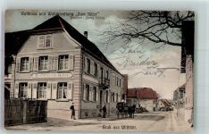 77731 W7608 Willstätt 1906 - Gasthaus-Weinhandlung zum Adler