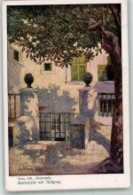 Wien 19. Bezirk, Döbling Greinergasse Deutschnationaler Verein für Österreich Nr. 68 Schulvereinähnliche 1923 Künstlerkarte