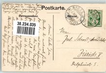 sign. Holbein Portrait von Bürgermeister Jakob Meier Künstler 1907 Künstlerkarte