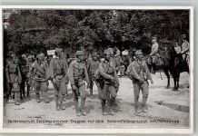 Vorbeimarsch österr. Truppen v.d. Generalfeldmarschall Mackensen
