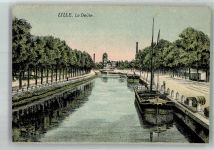 59000 Lille Foto AK Kanal La Deule