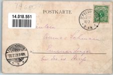 79688 W7862 Hausen im Wiesental 1899 - Hebels d. Alemannischen Sängers Heimathaus