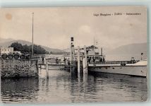 21016 Luino Gebrauchsspuren Lago Maggiore Dampfer- Anlegestelle