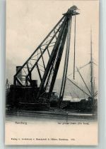 W2000 Hamburg Der große Kran Hafen