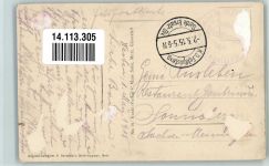 54800 Jarny 1915 Gebrauchsspuren Feldpost WK I Garde-Ers.Div.