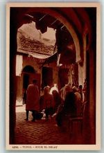 Tunis Gebrauchsspuren Tracht Souk