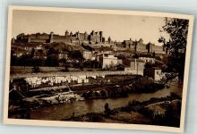 11000 Carcassonne Foto AK Burg Festung
