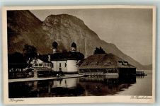 83471 W8240 St. Bartholomä Foto AK Königssee