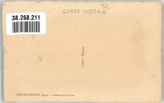 39000 Lons-le-Saunier Foto AK Avenue de la Gare Cafe Bahnhof