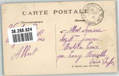 94220 Charenton-le-Pont 1910 Foto AK Beateaux de Peche Marke bidlseitig