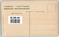 82347 W8139 Bernried , Starnberger See - Kirche Mann Wappen
