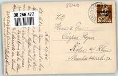 83471 W8240 Berchtesgaden 1921 - Schellenberg Hohen Göll Kirche