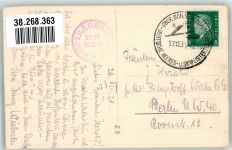 Reifträgerbaude 1931 Winter Hüttenstempel