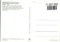 Postkarte Speiseservice auf Ansichtskarte Manufaktur Meißen Porzellan