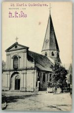 Zottegem Foto AK Kirche Oudenhove