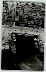 Rijeka Fiume Foto AK Fliegeraufnahme Hafen