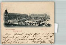 Margate 1902 Gebrauchsspuren Schwimmbad Strand Marine Terrace