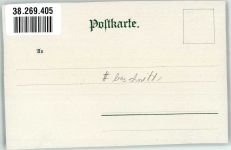 Stratford-on-Avon Gebrauchsspuren Postkarte Von Haus zu Haus Nr. 26 Ostergrüße beschnitten