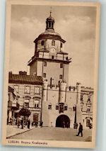 Lublin 1940 Foto AK Brama Krakowska