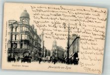 Newcastle upon Tyne Gebrauchsspuren Blackett Street