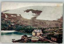 Geiranger 1914 Gebrauchsspuren Hotel