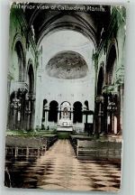 Manila Gebrauchsspuren Kirche innen