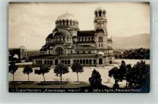 Sofia Sophia Foto AK Kirche Alexander Nevski