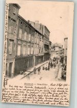 81200 Mazamet 1902 Gebrauchsspuren Grand Rue