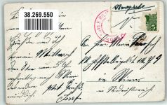 Mostar Gebrauchsspuren Minarett Feldpost WK I
