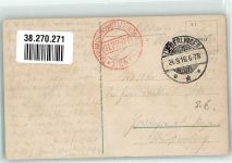 88662 W7770 Überlingen , Bodensee 1916 - Panorama des Ortes Feldpost WK I Zensurstempel