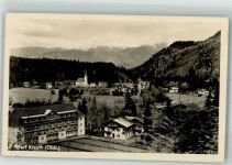 83700 W8185 Kreuth b Tegernsee 1932 - Panorama des Ortes mit Pfarrkirche St. Leonhard