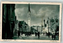 85276 W8068 Pfaffenhofen a d Ilm Gebrauchsspuren Marktplatz