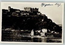 56346 W5422 St. Goarshausen Foto AK Schloss Rheinfels