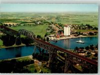 25712 W2224 Hochdonn - Hochbrücke Nord-Ostsee-Kanal Fähre