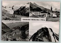 6450 Obergurgl Gurgl Foto AK Hotel Kirche Fernrohr