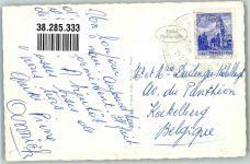 6654 Holzgau 1966 Winter Lechtal Kirche Skilfit