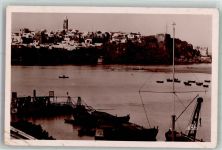 Rabat 1932 Gebrauchsspuren Hafen