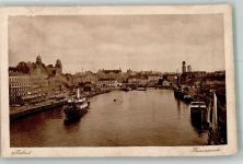 Malmö Gebrauchsspuren Hafenpartie