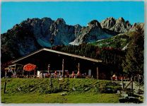 6352 Ellmau Foto AK Gasthaus Wochenbrunner Alm