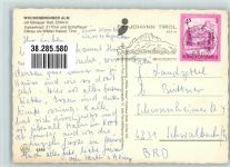 6352 Ellmau Foto AK Gasthaus Wochenbrunner Alm