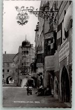 6240 Rattenberg 1958 Foto AK Geschäft