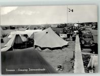 56018 Tirrenia 1962 Foto AK Auto Camping Internationale