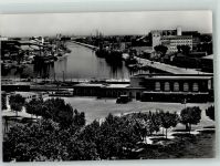 48100 Ravenna 1958 Foto AK Bahnhof Hafen