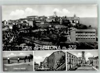 06084 Bettona Foto AK Schießstand Pinacoteca Piazza Cavour